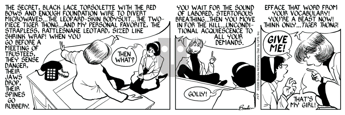 9 Chickweed Lane - Thursday January 17, 2008 Comic Strip