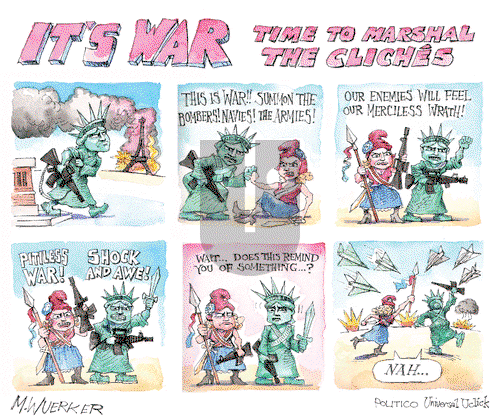 Matt Wuerker on Tuesday November 17, 2015 Comic Strip