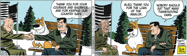 Rip Haywire on Thursday November 25, 2010 Comic Strip