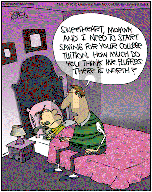 The Flying McCoys on Tuesday December 8, 2015 Comic Strip