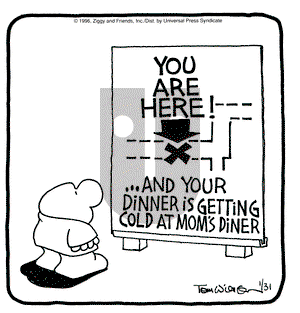 Ziggy on Wednesday January 31, 1996 Comic Strip