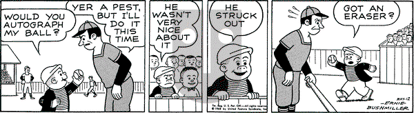 Nancy on Monday May 12, 1969 Comic Strip