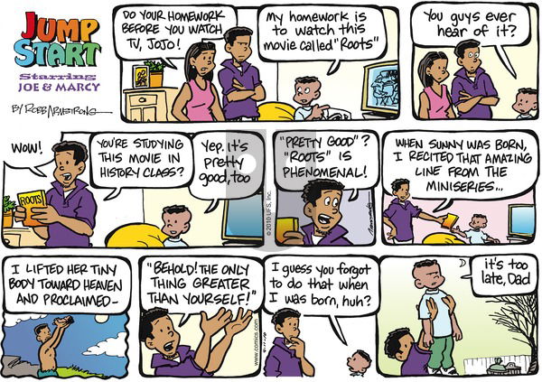 JumpStart on Sunday April 11, 2010 Comic Strip