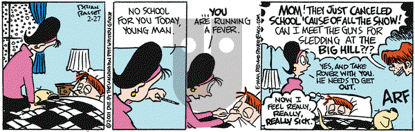 Red and Rover on Tuesday February 27, 2001 Comic Strip