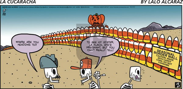La Cucaracha on Sunday November 11, 2018 Comic Strip