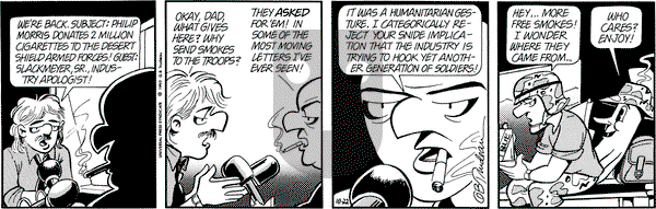 Doonesbury on Monday October 22, 1990 Comic Strip