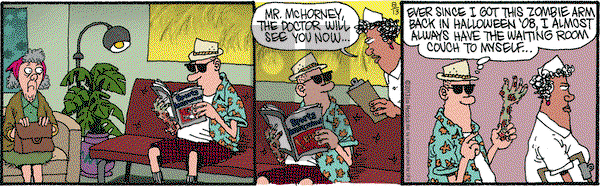 Monty on Tuesday August 13, 2013 Comic Strip