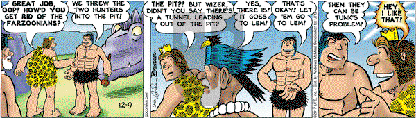 Alley Oop on Saturday December 9, 2017 Comic Strip