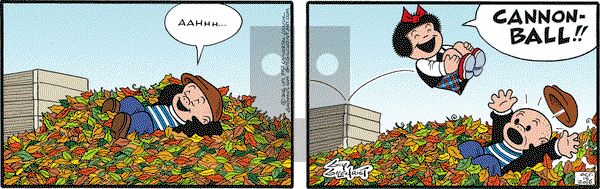 Nancy on Saturday October 15, 2016 Comic Strip