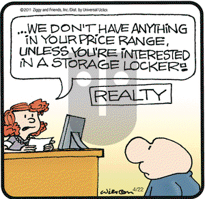 Ziggy on Friday April 22, 2011 Comic Strip