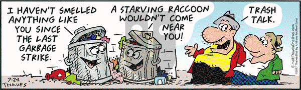 Frank and Ernest - Monday July 24, 2017 Comic Strip