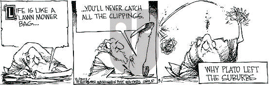Non Sequitur on Tuesday September 1, 1992 Comic Strip