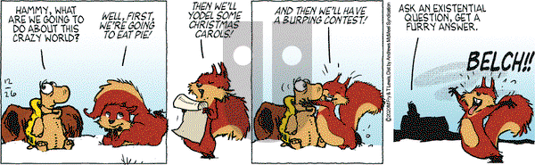 Over the Hedge on Saturday December 26, 2020 Comic Strip