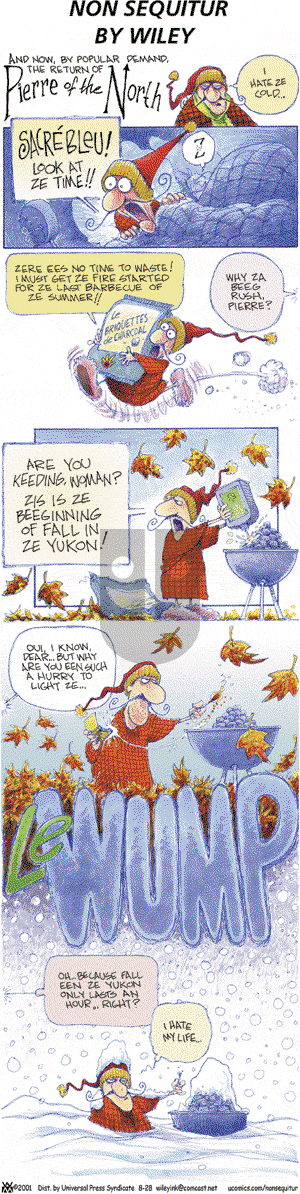 Non Sequitur on Tuesday October 18, 2005 Comic Strip