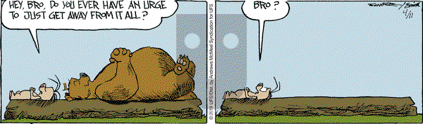 The Grizzwells on Thursday April 11, 2019 Comic Strip