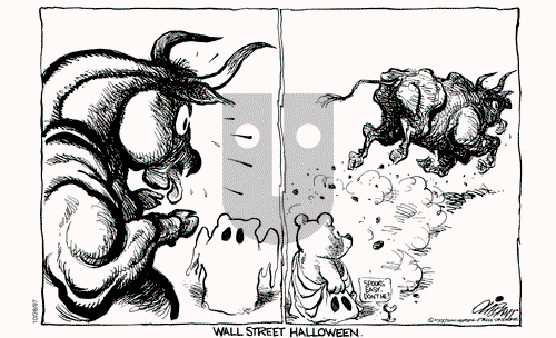 Pat Oliphant on Tuesday October 28, 1997 Comic Strip
