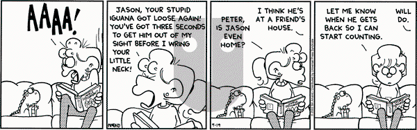 FoxTrot on Thursday September 19, 2002 Comic Strip