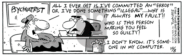 Frank and Ernest on Wednesday October 8, 1997 Comic Strip