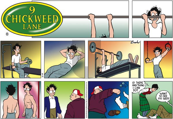 9 Chickweed Lane on Sunday December 15, 2002 Comic Strip