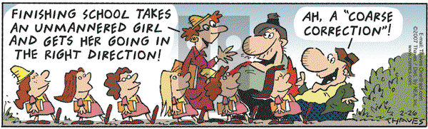 Frank and Ernest on Monday February 26, 2007 Comic Strip