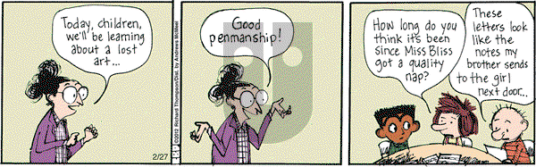 Cul de Sac on Monday February 27, 2017 Comic Strip