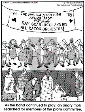 Close to Home on Friday May 1, 1998 Comic Strip