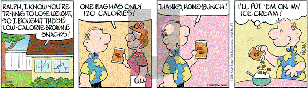 Drabble on Thursday September 25, 2014 Comic Strip