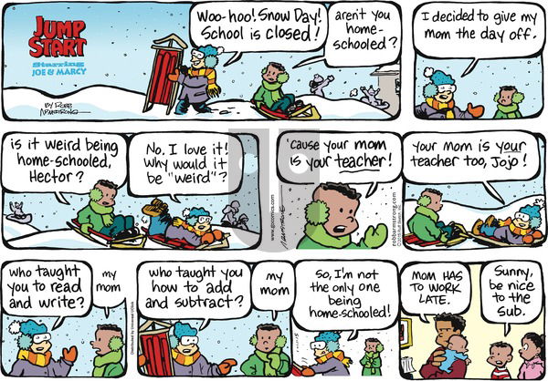 JumpStart on Sunday January 11, 2015 Comic Strip