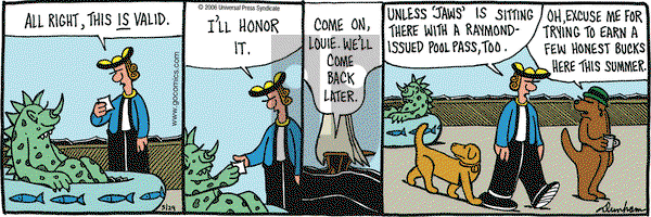 Overboard on Monday May 29, 2006 Comic Strip