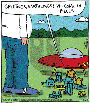 The Argyle Sweater - Monday June 24, 2019 Comic Strip