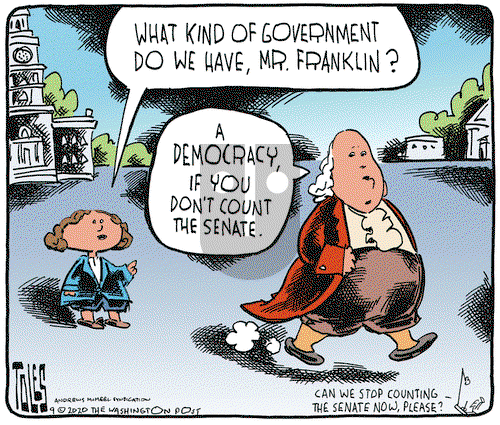 Tom Toles on Monday September 28, 2020 Comic Strip