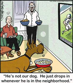 Marmaduke on Monday October 30, 2017 Comic Strip