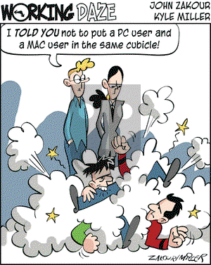 Working Daze on Friday May 7, 2004 Comic Strip