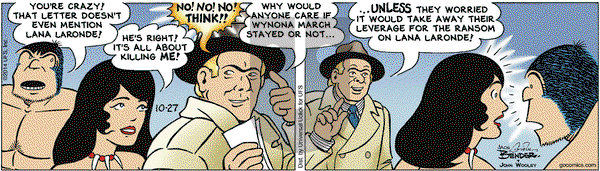 Alley Oop on Monday October 27, 2014 Comic Strip