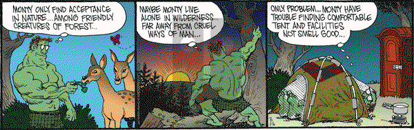 Monty on Thursday February 26, 2015 Comic Strip
