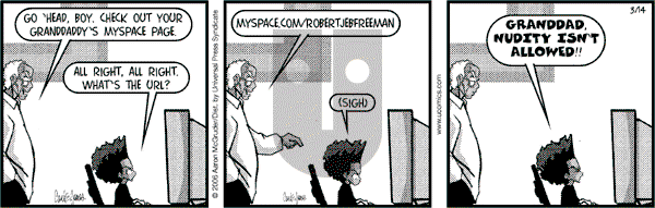 The Boondocks on Tuesday October 15, 2013 Comic Strip