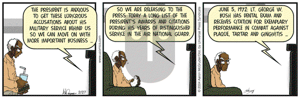 The Boondocks - Friday February 27, 2004 Comic Strip