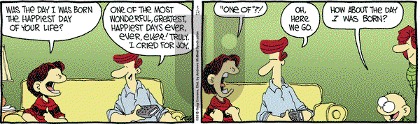 The Buckets on Friday March 23, 2018 Comic Strip
