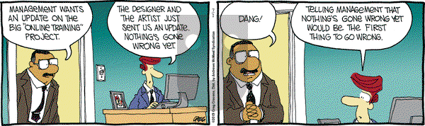 The Buckets on Monday July 1, 2019 Comic Strip