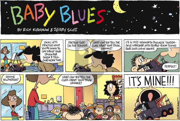 Baby Blues on Sunday March 31, 2002 Comic Strip