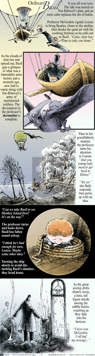 Non Sequitur on Sunday July 17, 2005 Comic Strip