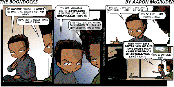 The Boondocks on Sunday July 27, 2008 Comic Strip