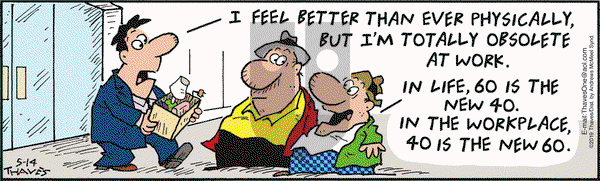 Frank and Ernest on Tuesday May 14, 2019 Comic Strip