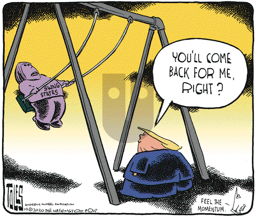 Tom Toles on Monday October 19, 2020 Comic Strip