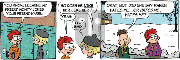 Lola on Thursday December 17, 2009 Comic Strip