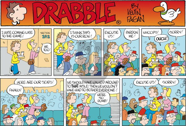 Drabble on Sunday May 6, 2018 Comic Strip
