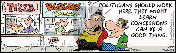 Frank and Ernest on Saturday July 28, 2018 Comic Strip