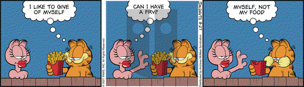 Garfield - Friday August 27, 2021 Comic Strip