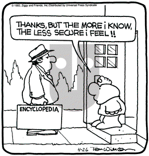 Ziggy on Monday April 26, 1993 Comic Strip