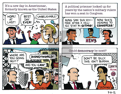 Ted Rall on Friday April 6, 2012 Comic Strip